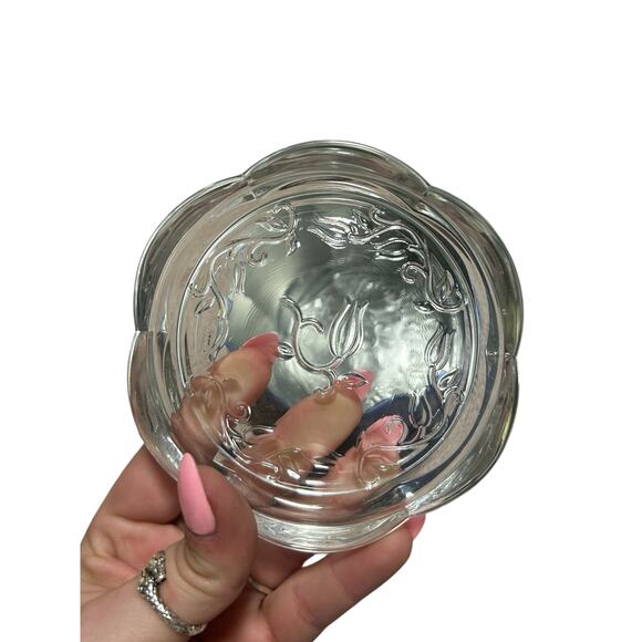 Princess House Other - Exclusive Fantasia Princess House Set Of 4 Crystal Coasters In Original Tin